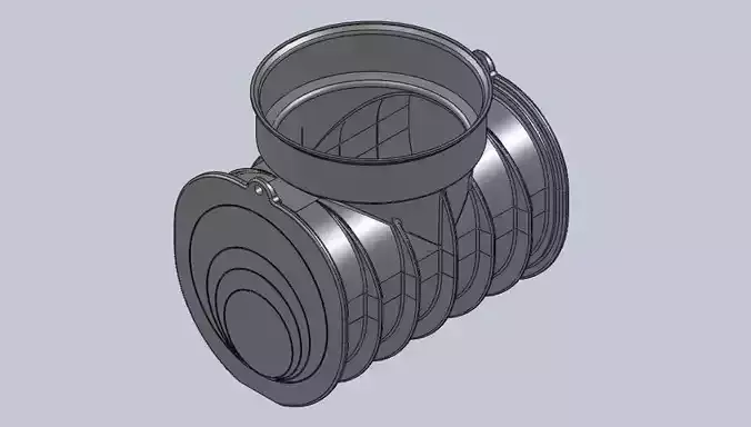 Manhole base Free 3D model