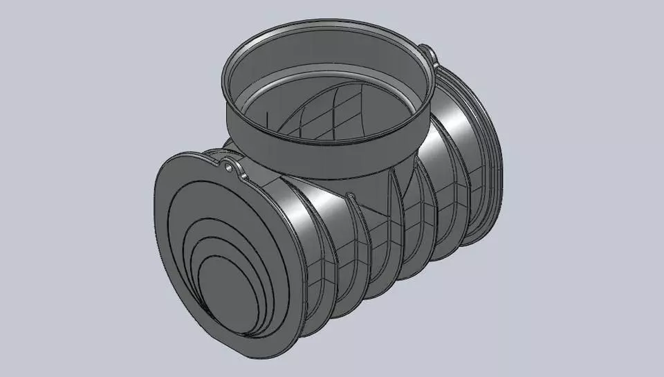 Manhole base Free 3D model_0