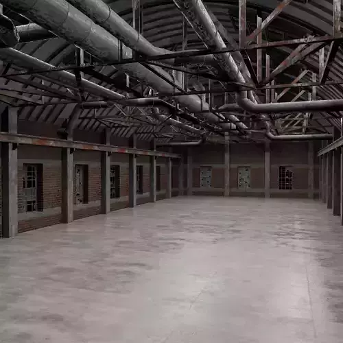 Warehouse Interior 3D model