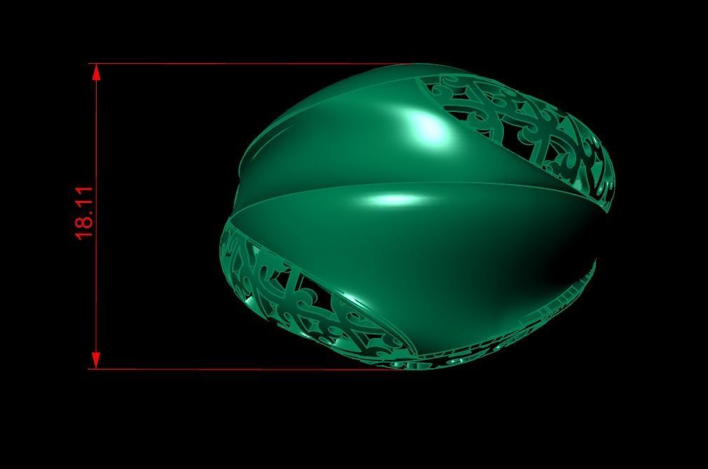 Woman Rings 3D 3D print model_2