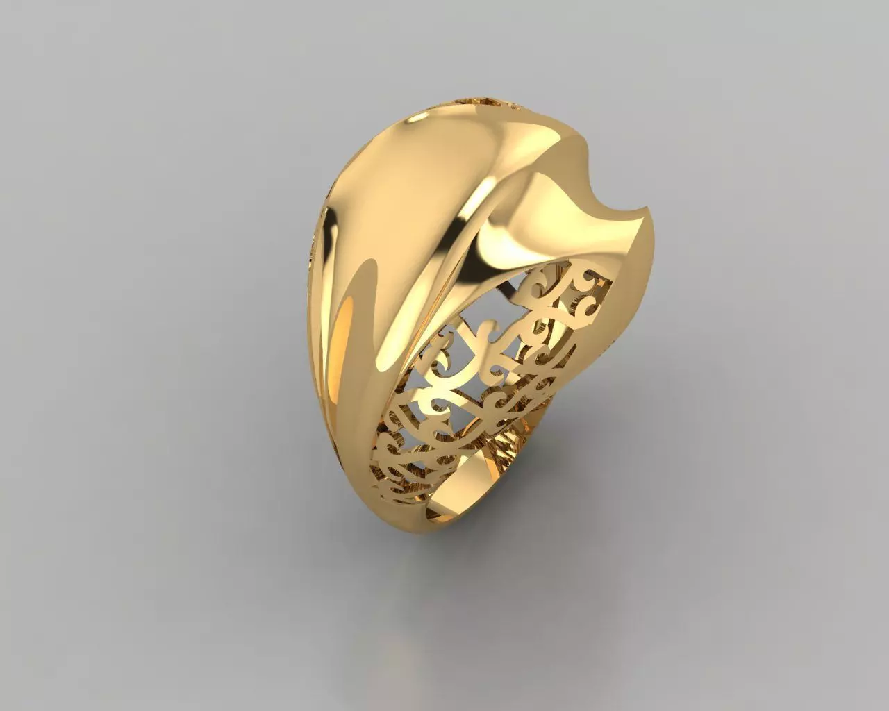 Woman Rings 3D 3D print model_0