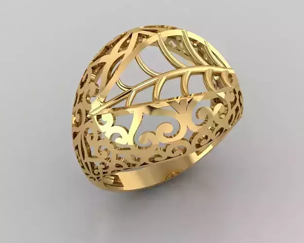 Woman Rings 3D