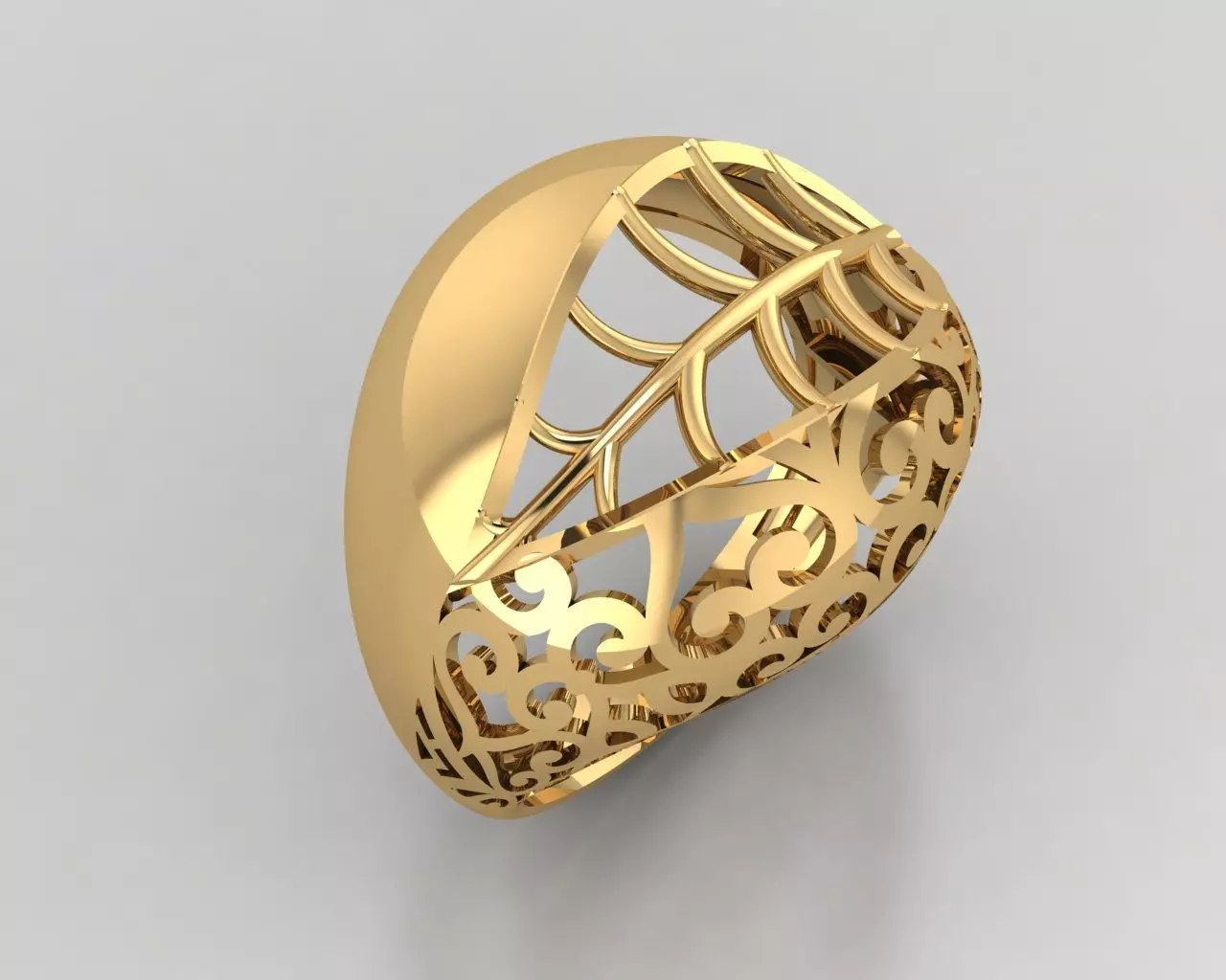 Woman Rings 3D 3D print model_0