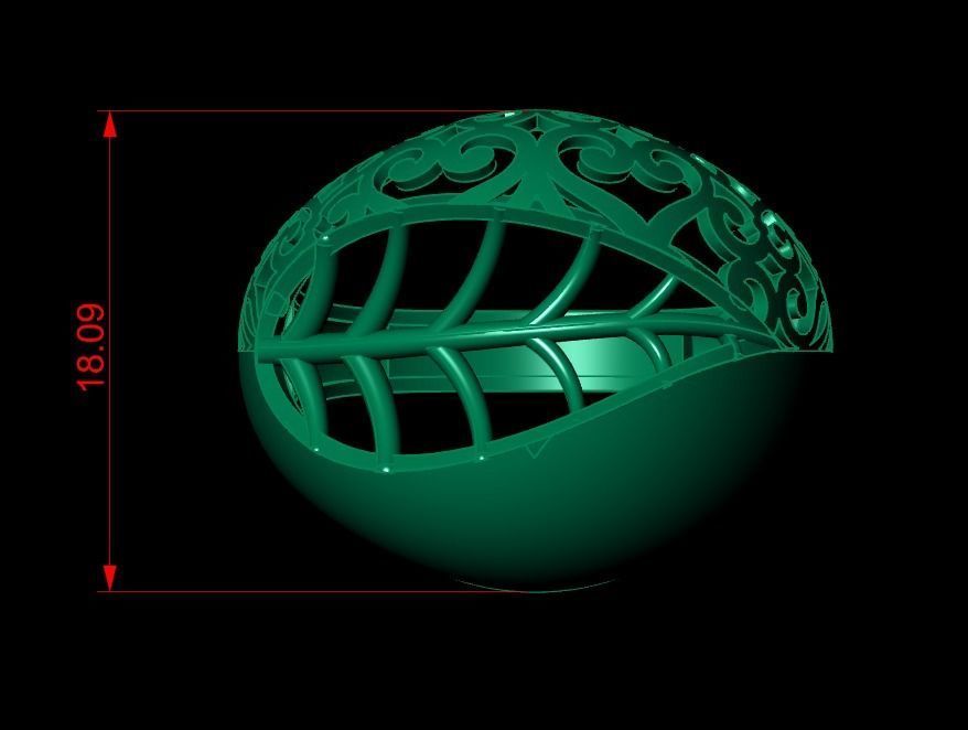 Woman Rings 3D 3D print model_2