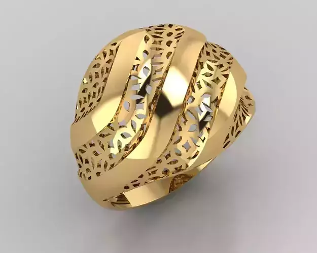 Woman Rings 3D