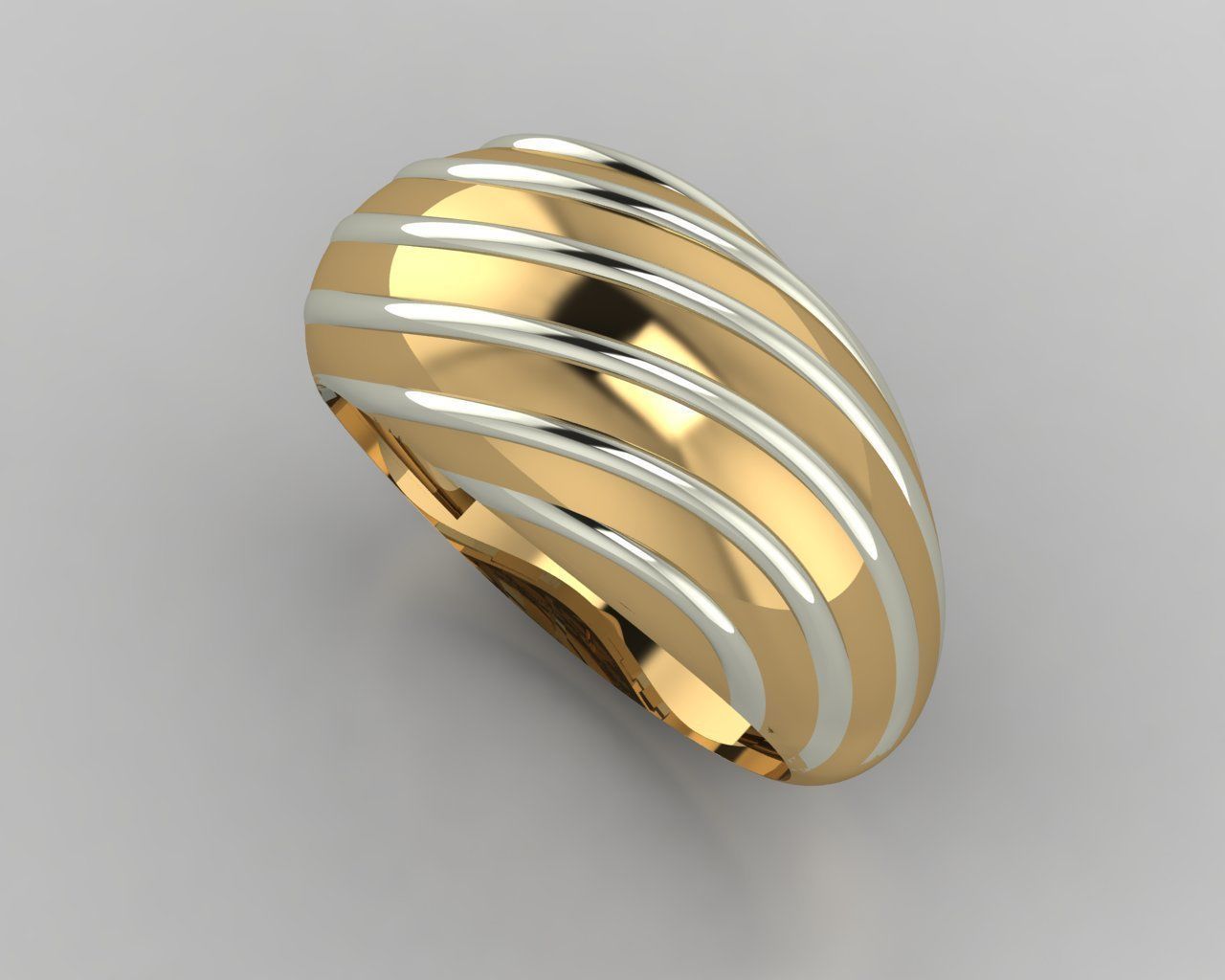 Woman Rings 3D 3D print model_1