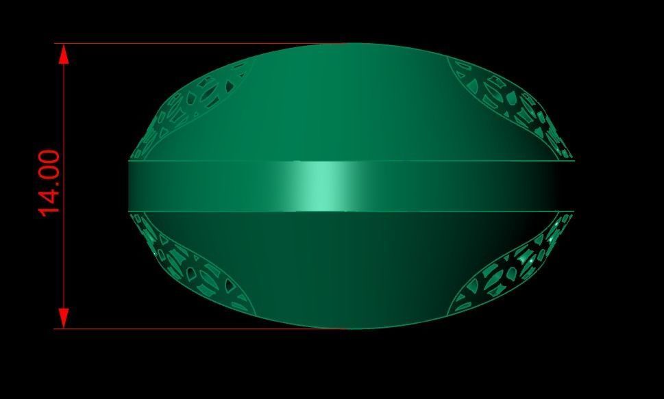 Woman Rings 3D 3D print model_2