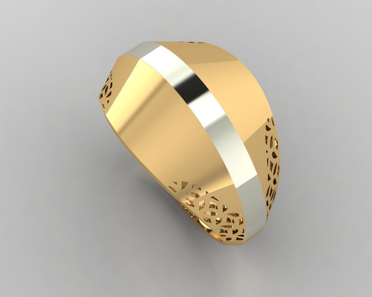 Woman Rings 3D 3D print model_1