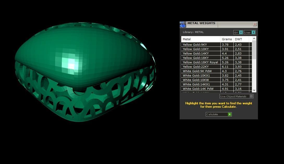  Woman Rings 3D 3D print model_4