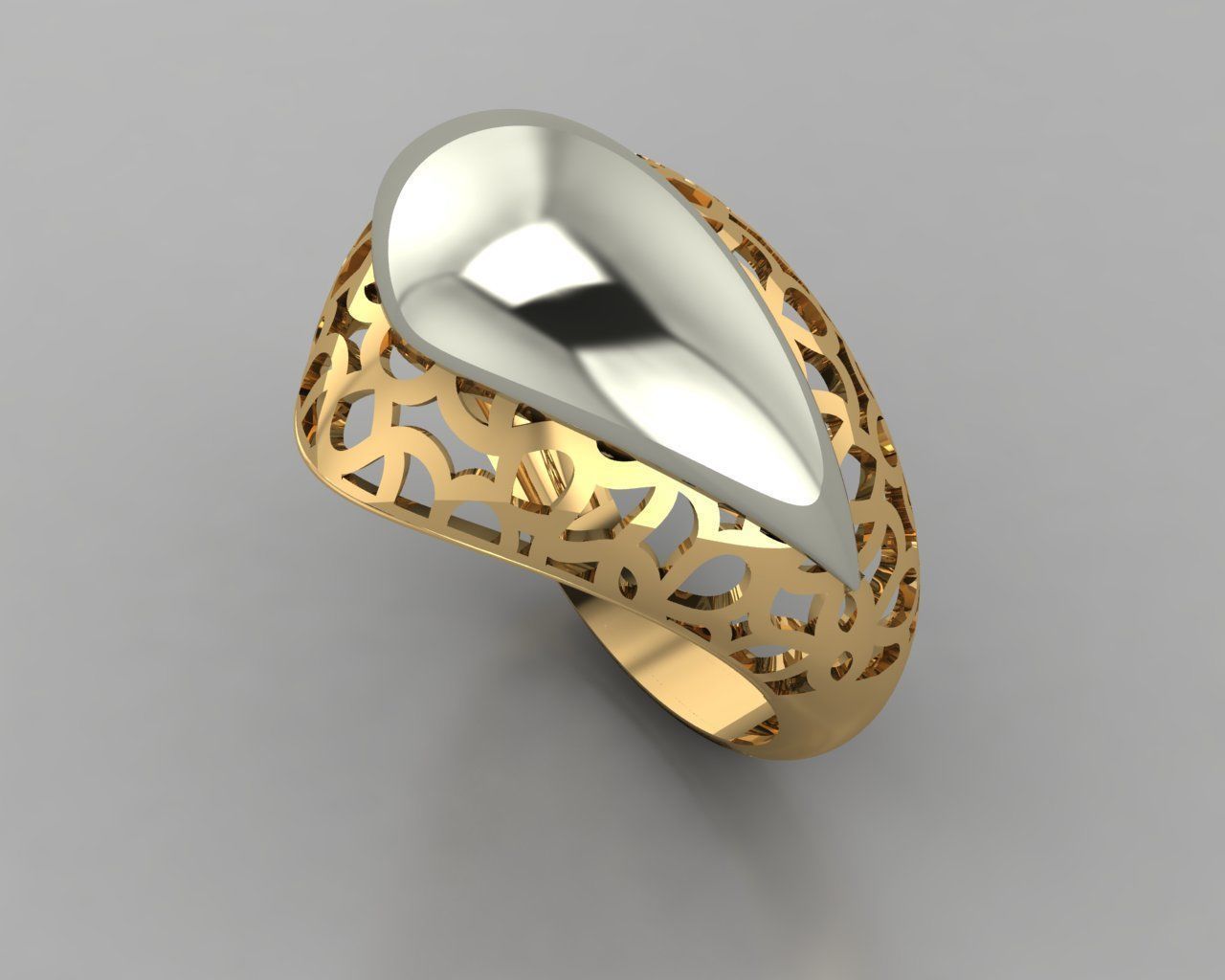  Woman Rings 3D 3D print model_1
