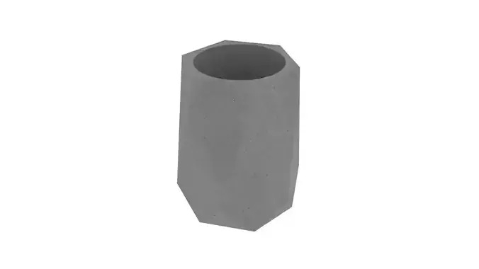 VAZE-PENHALDER concrete vase