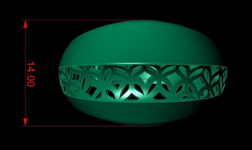 Woman Rings 3D 3D print model_2