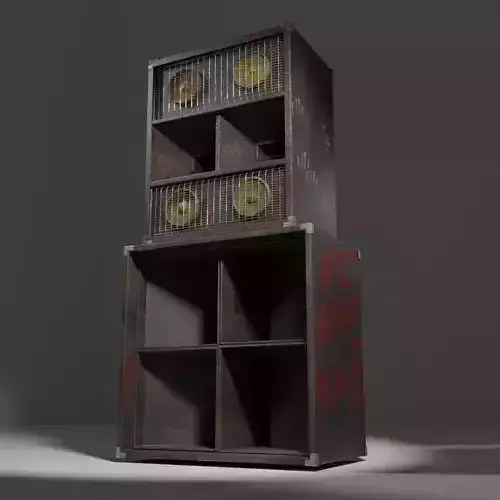 Post-Apocalypctic Rave Speakers