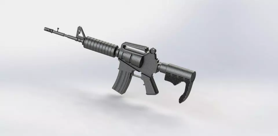 maverick Rifle Free 3D model