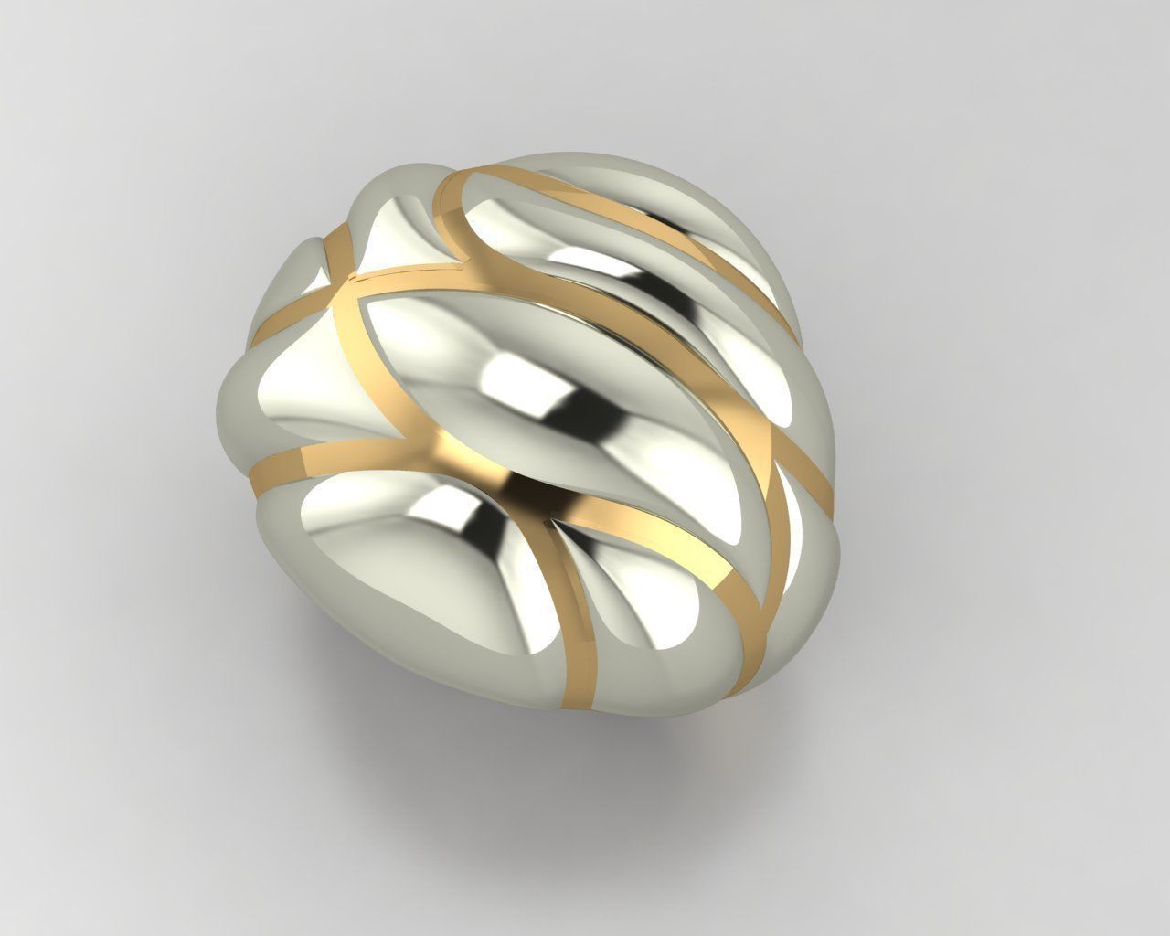 Woman Rings 3D 3D print model_1