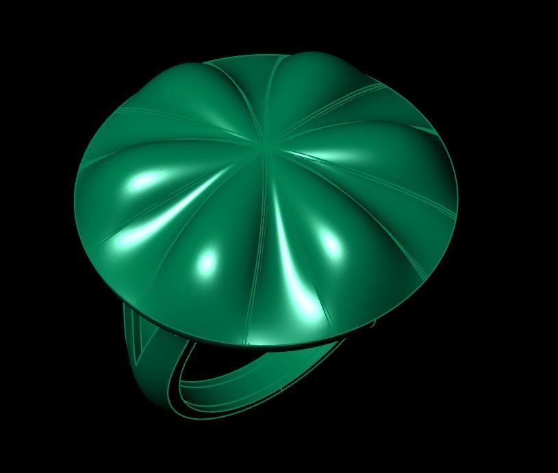 Woman Rings 3D 3D print model_3