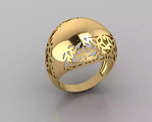  Woman Rings 3D