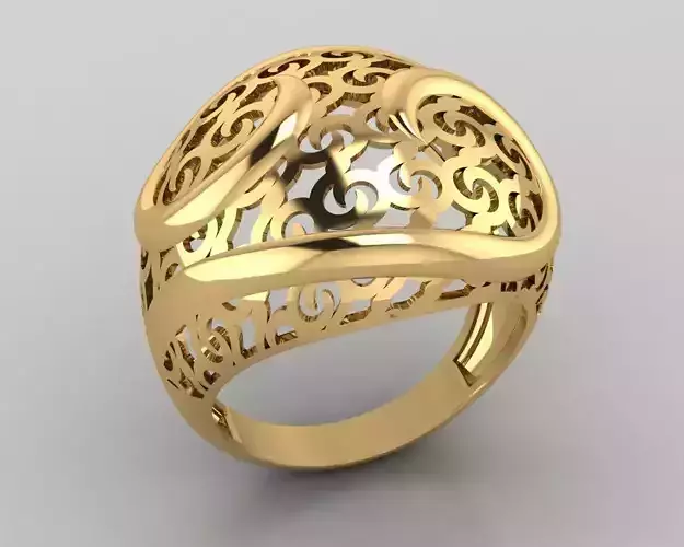 Woman Rings 3D