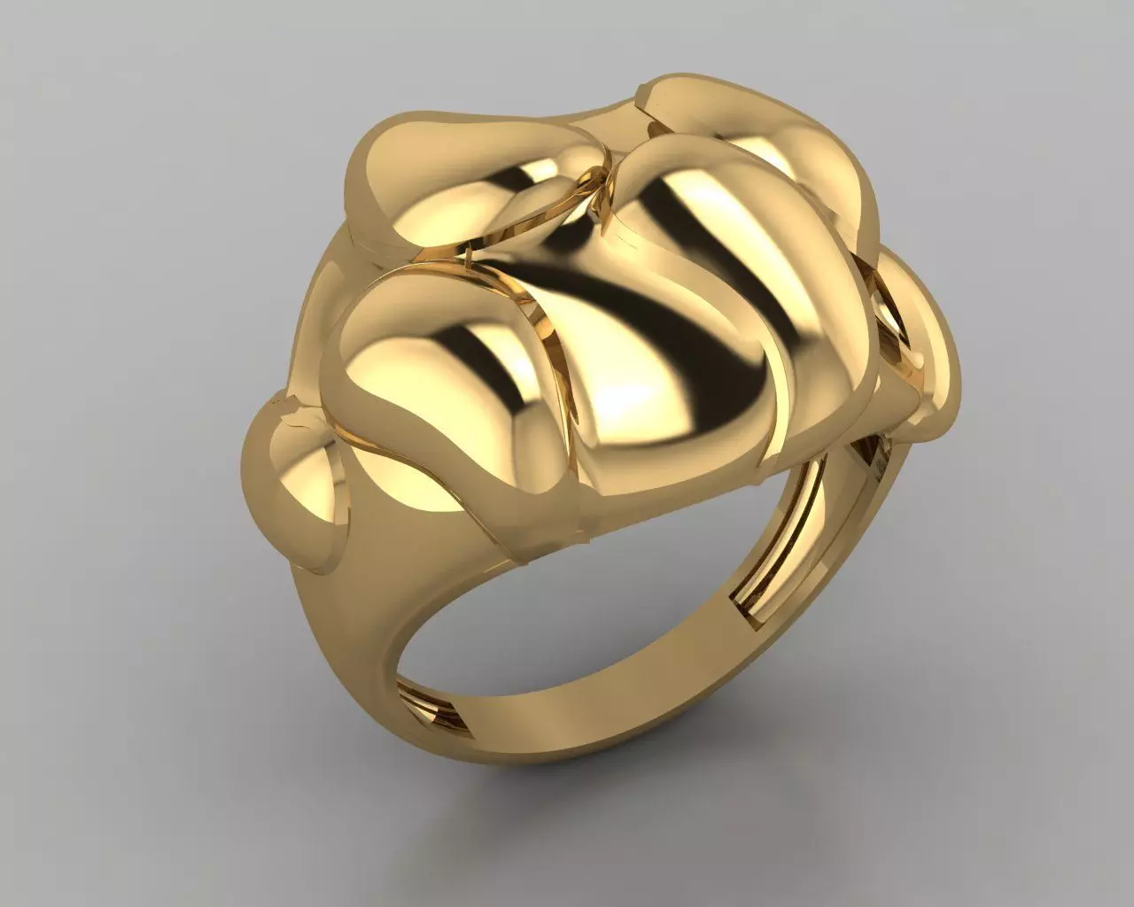  Woman Rings 3D 3D print model_0
