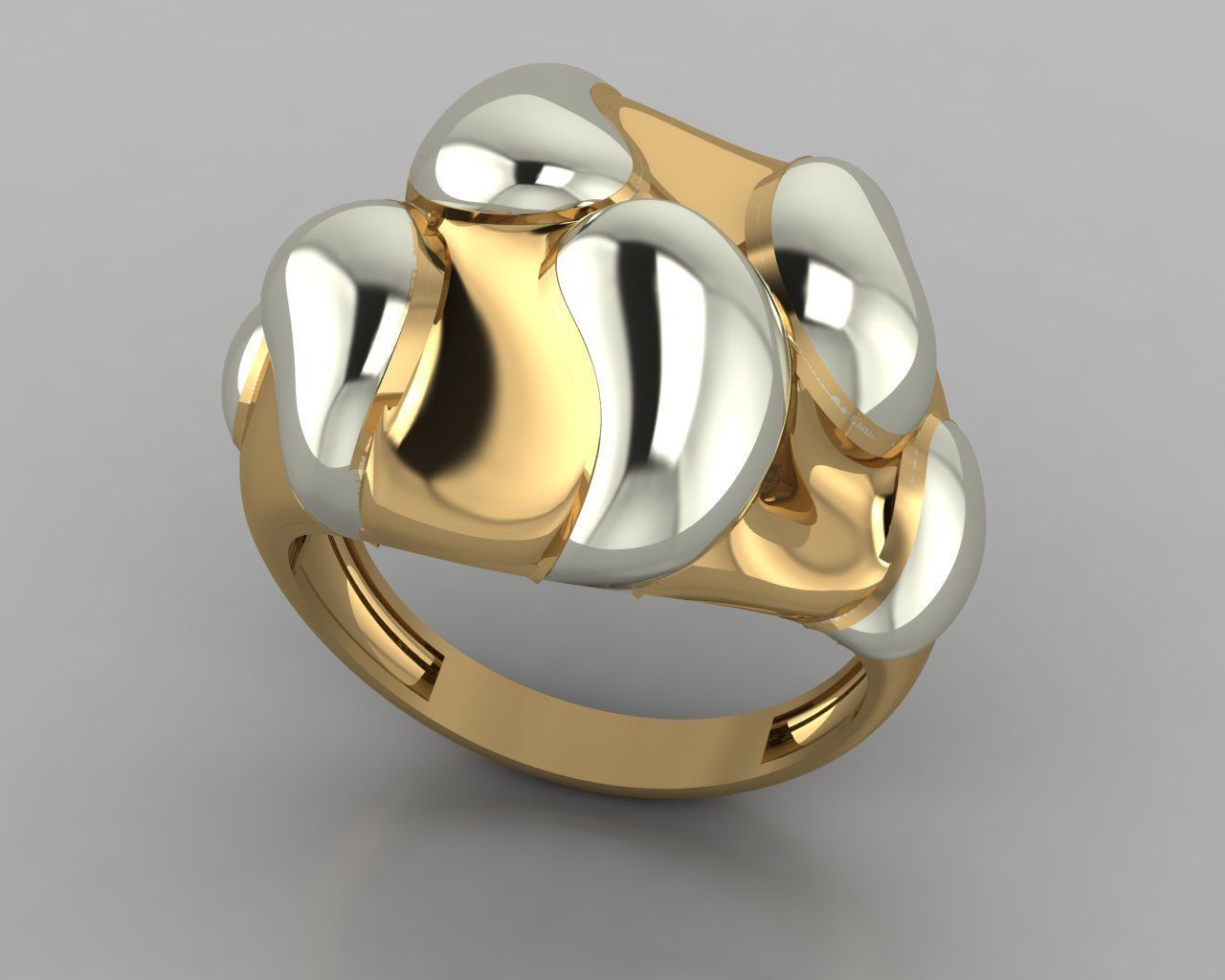  Woman Rings 3D 3D print model_1
