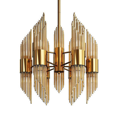BACAEN chandelier Low-poly 3D model