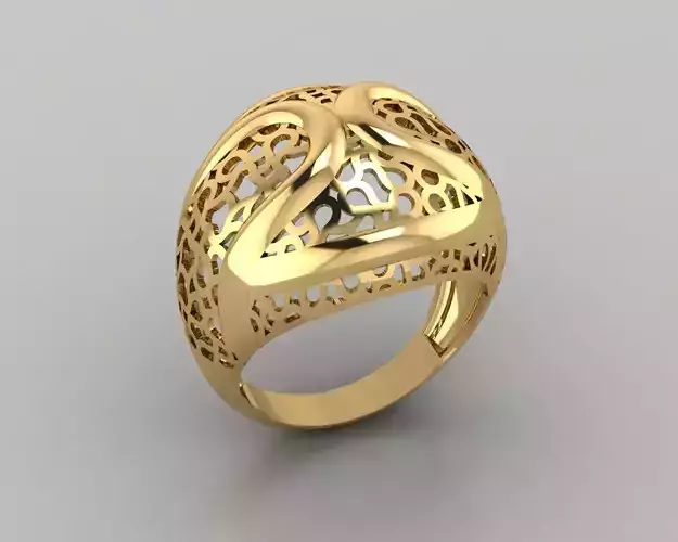 Woman Rings 3D