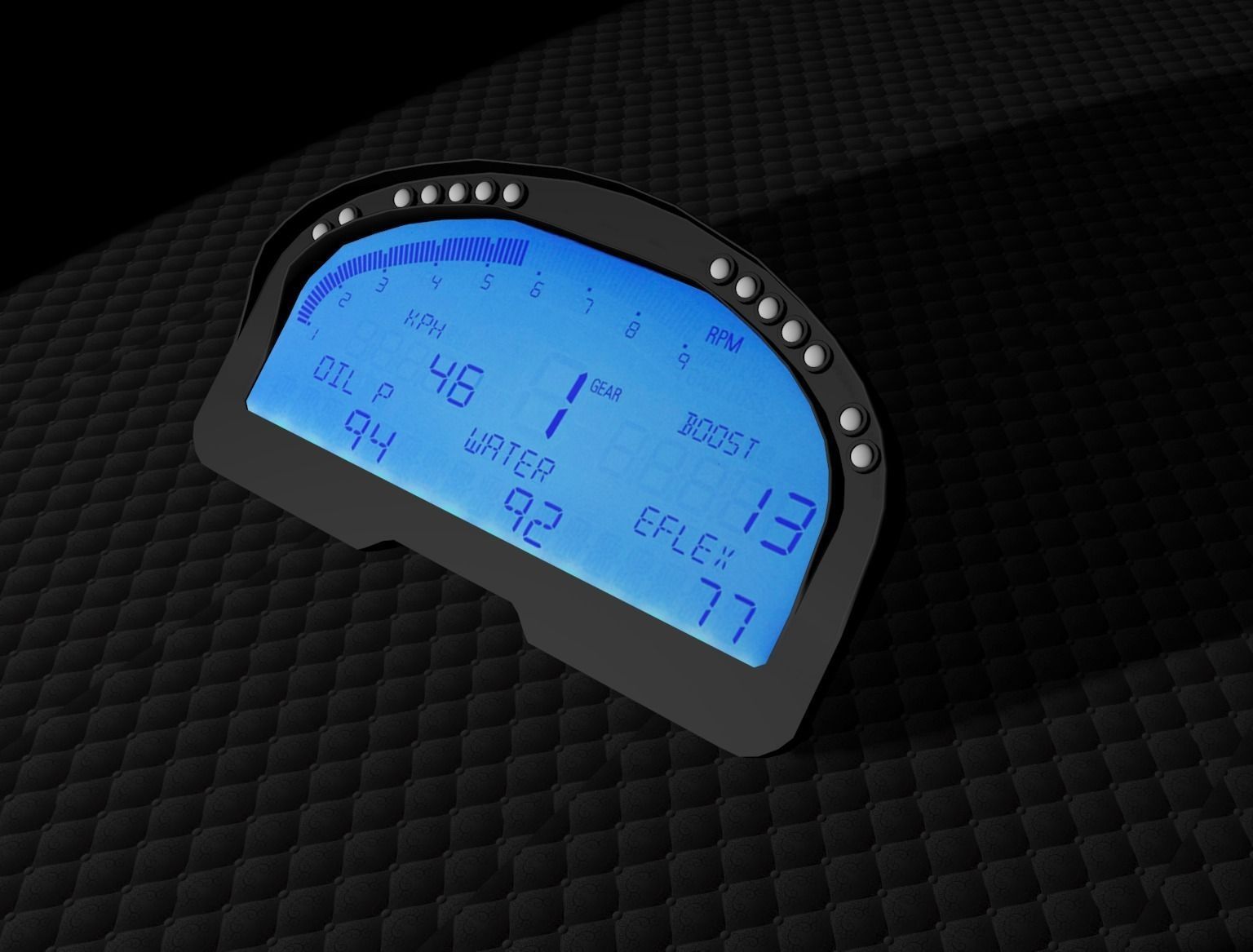 Haltech IQ3 3D model_0