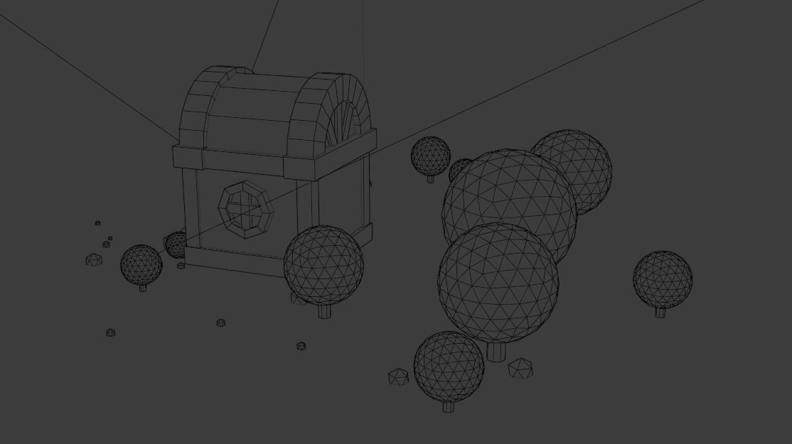 Small residential building in the forest 3D model_21