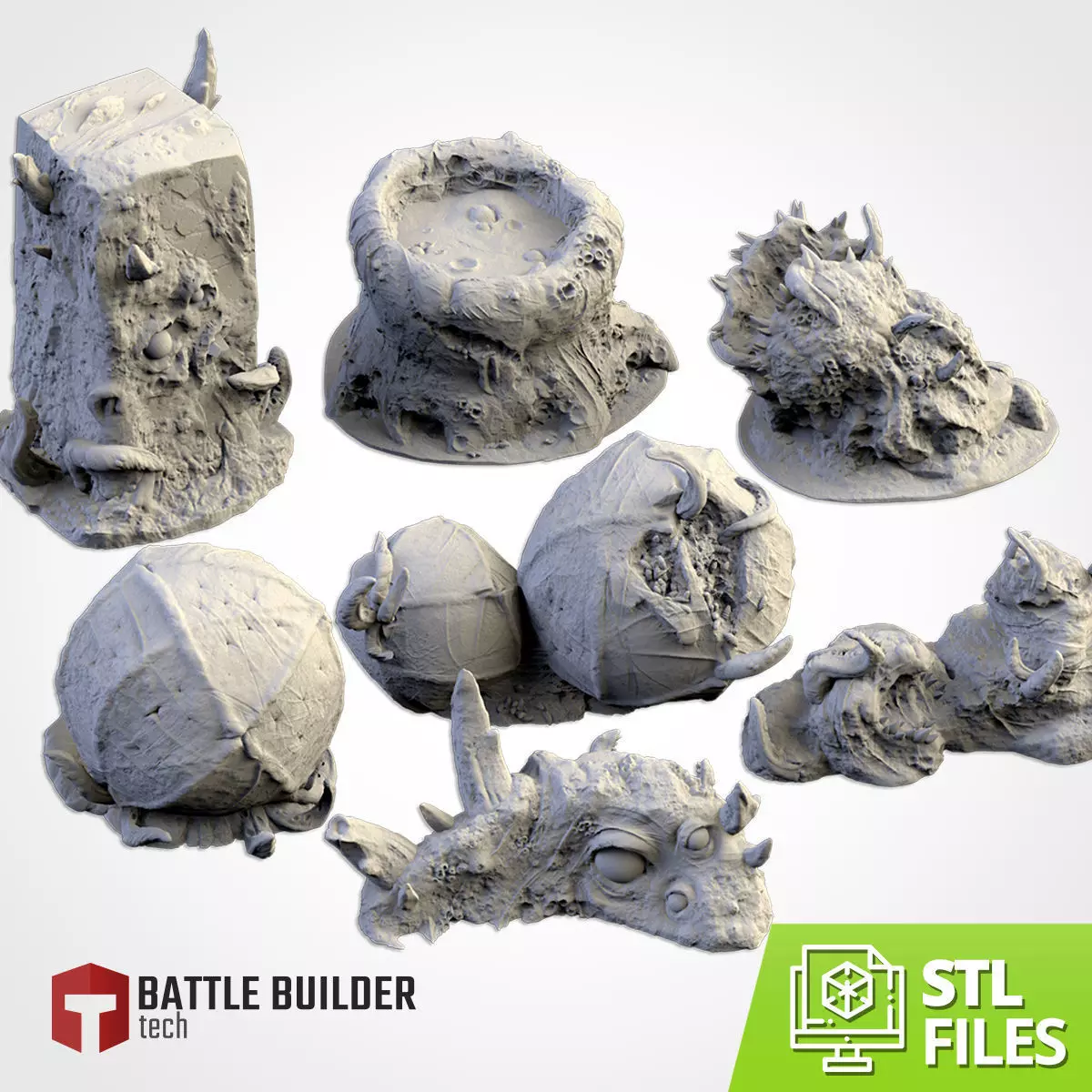 ROTTEN TERRAIN 3D print model_0