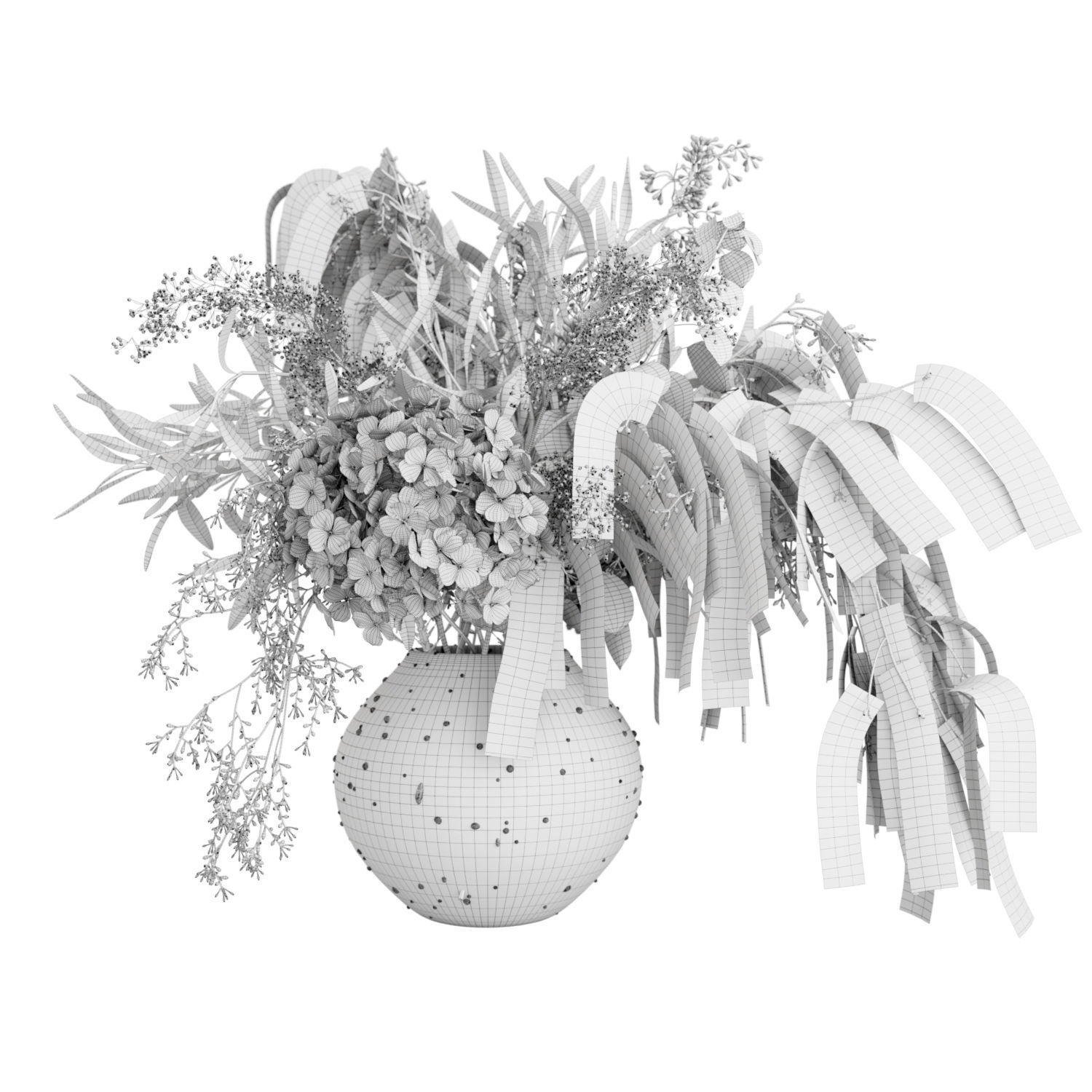 Bouquet 09 3D model_4