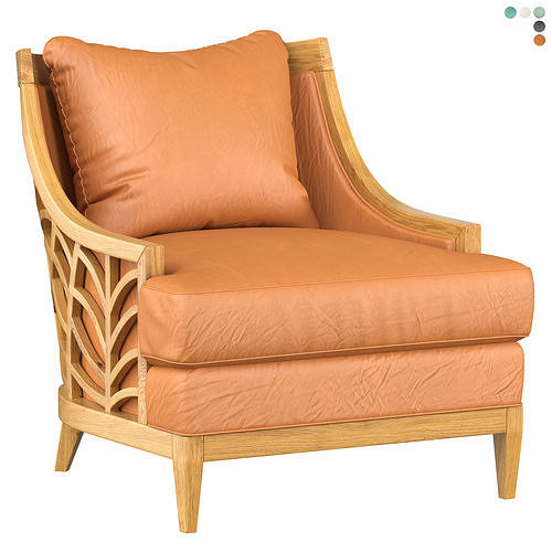Tommy Bahama Home Living Room Marion Chair 3D model CGTrader