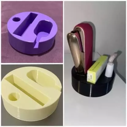 Heated tobacco cigarettes accessories holder 3D print model_0