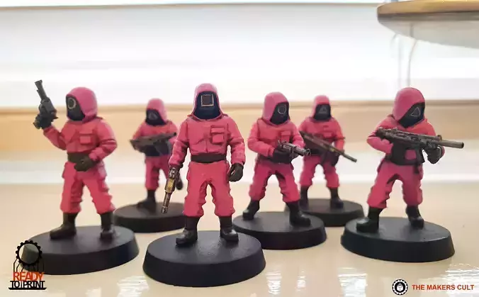 Squid Game - Guards 3D print model