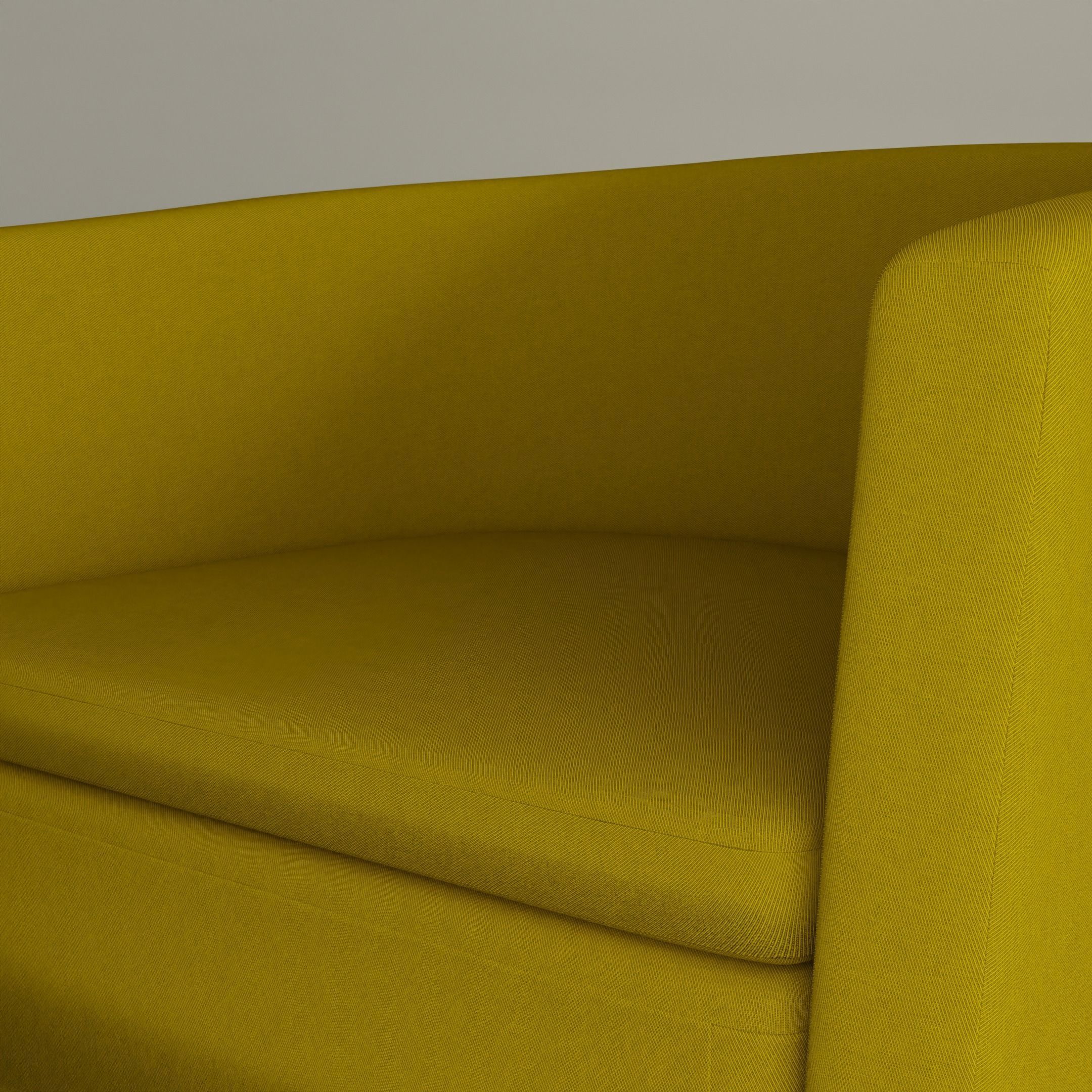 Armchair 3D model_5