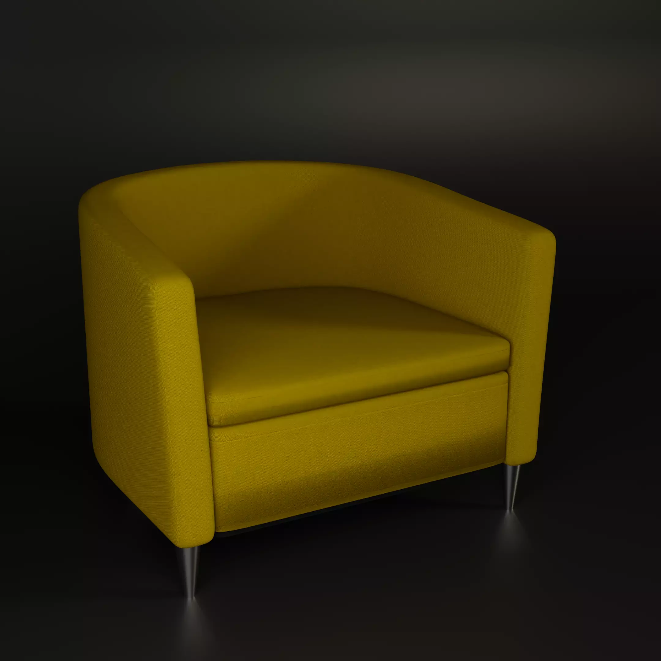 Armchair 3D model_0