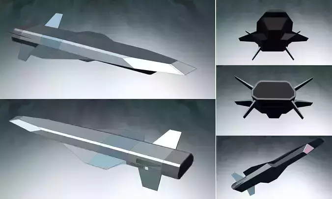 HyperStorm futuristic missile in stages of development