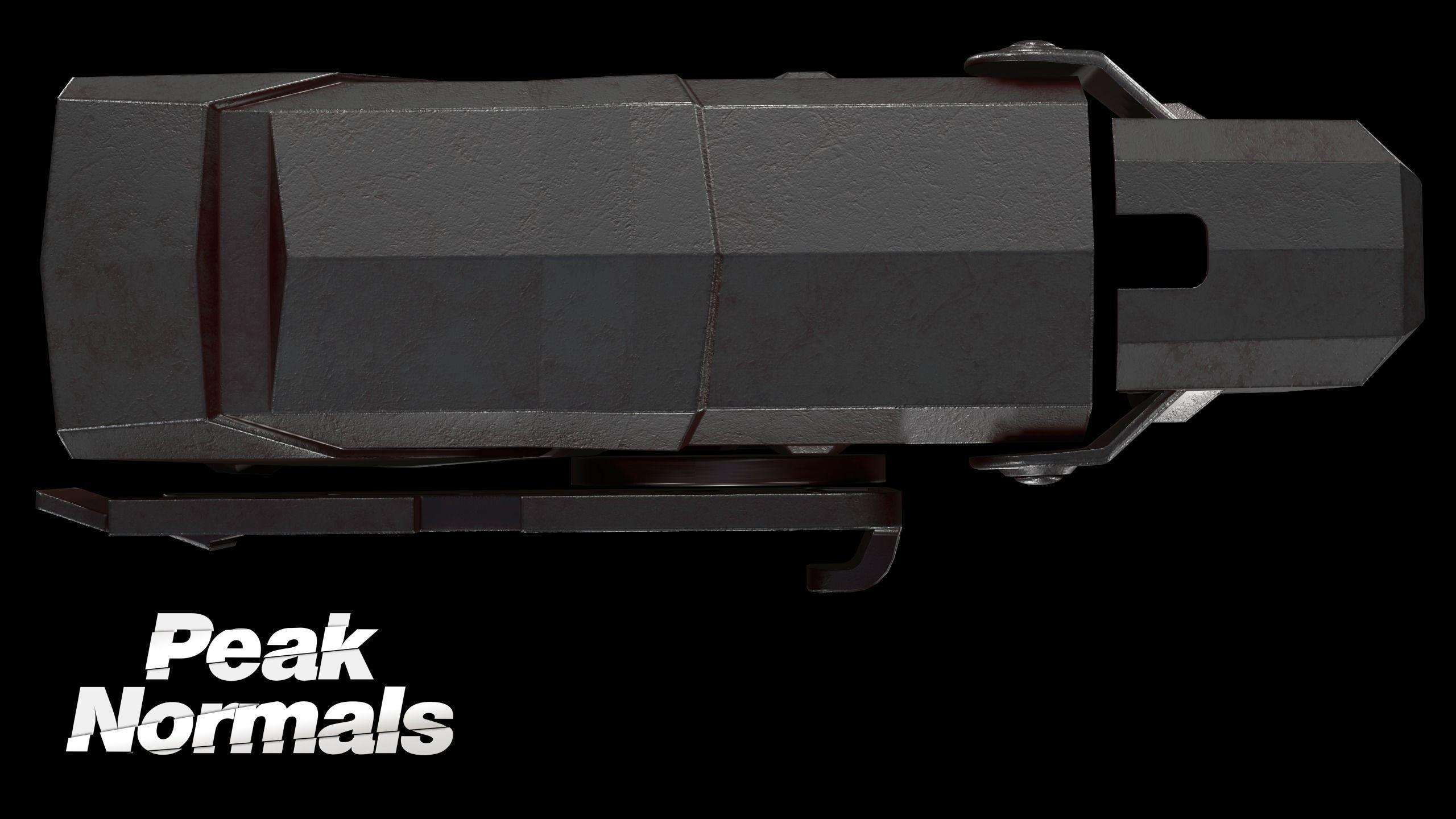 X2 Blade Tech Holster Low-poly 3D model_4