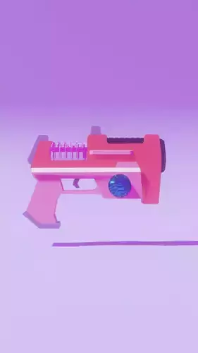 Low Poly Gun