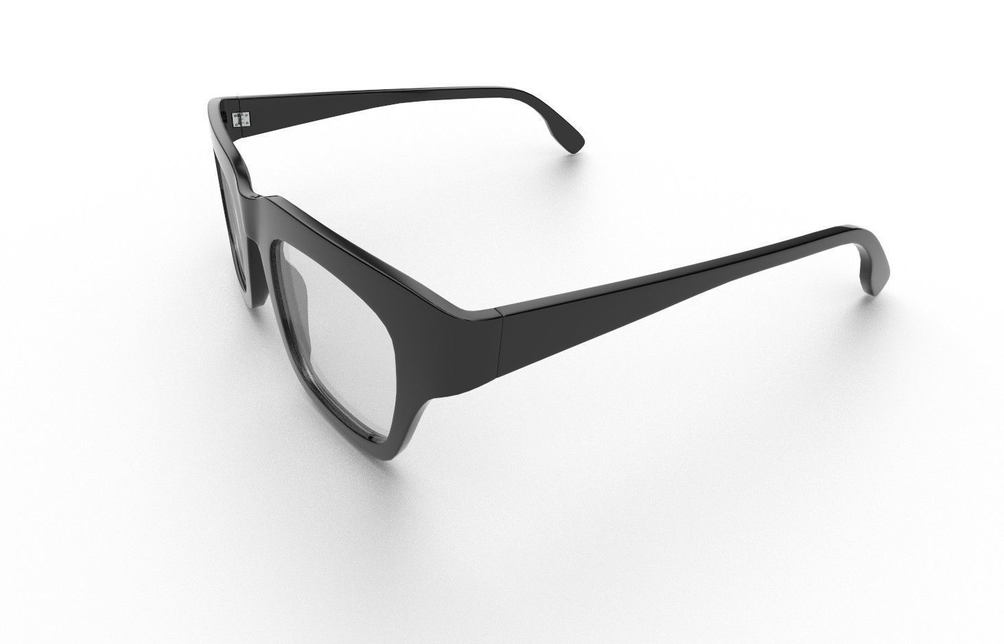 Eyeglasses M04 Low-poly 3D model_4