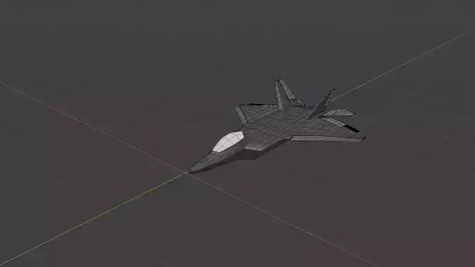 Lockheed Martin F-22 Raptor Free 3D model