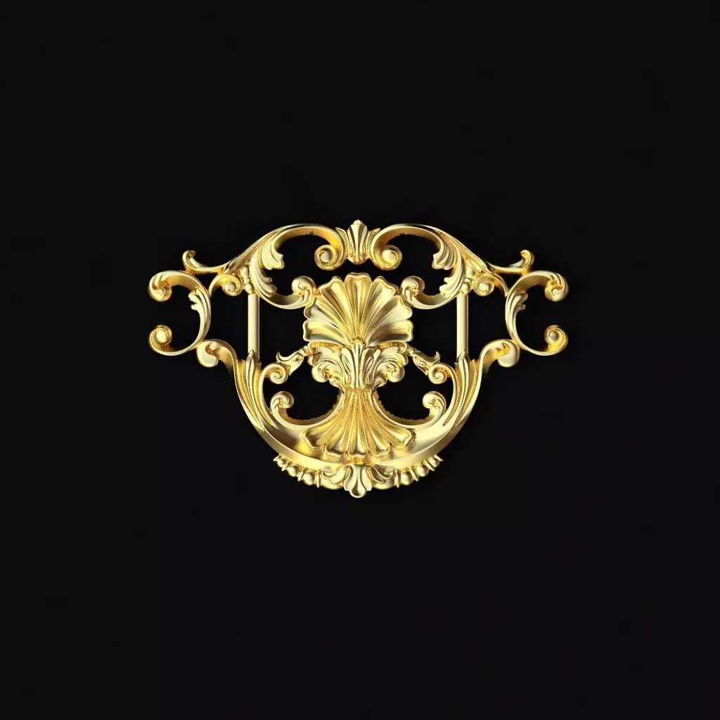 dekor ornate ornament 3D model