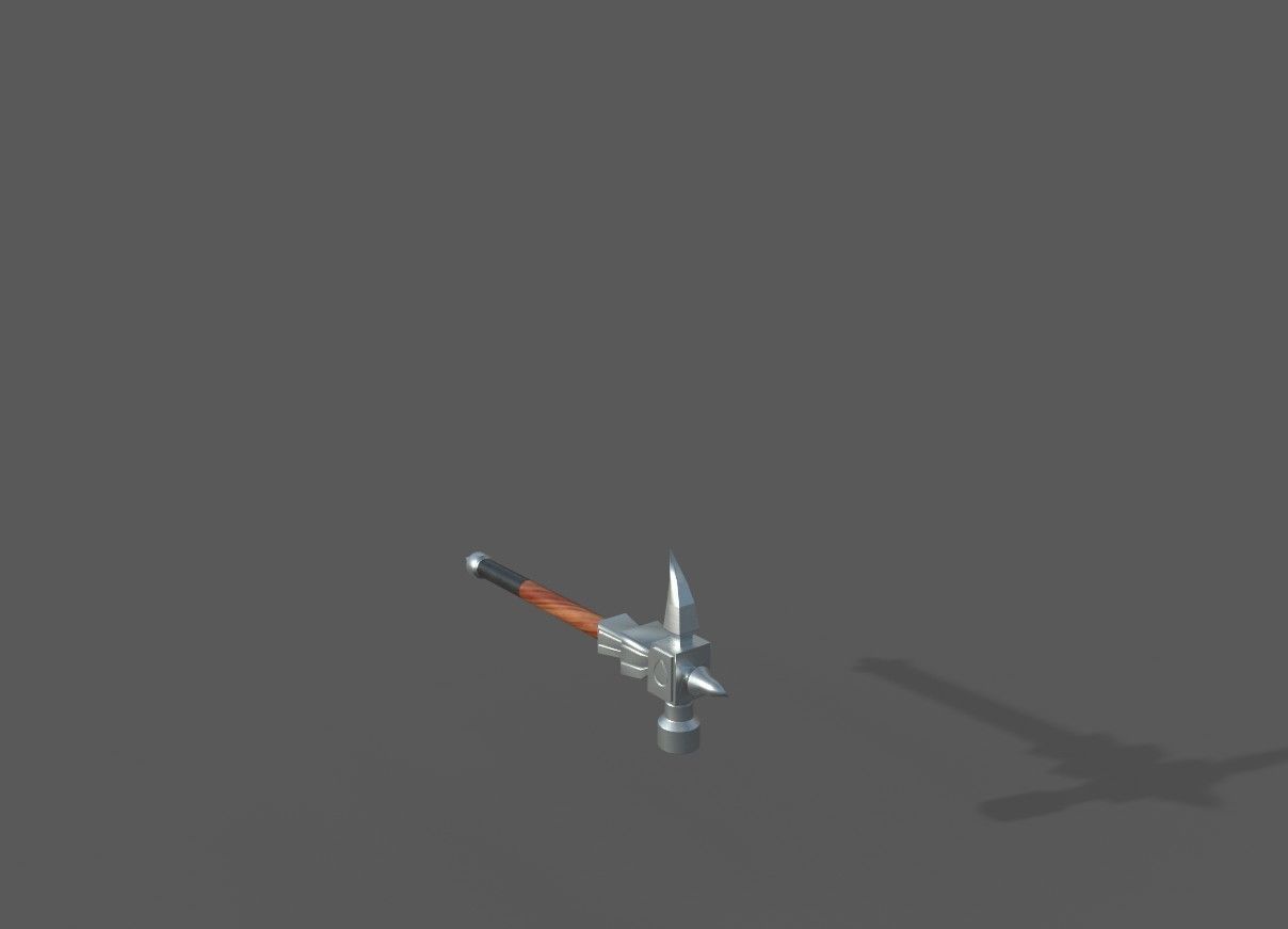 Hammer 3D model_8