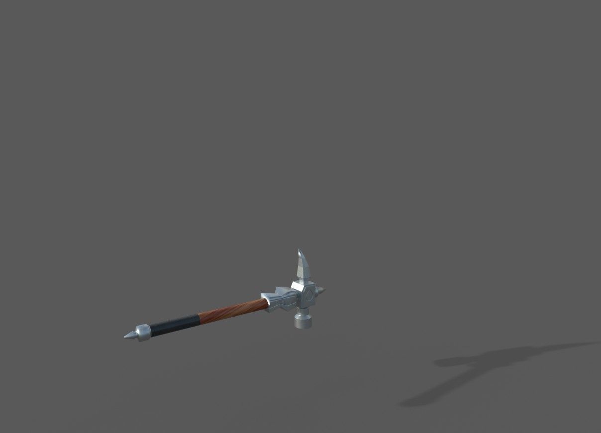 Hammer 3D model_2