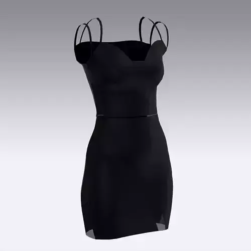 DRESS LOOK BLACK SMALL DRESS