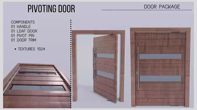 Pivoting door