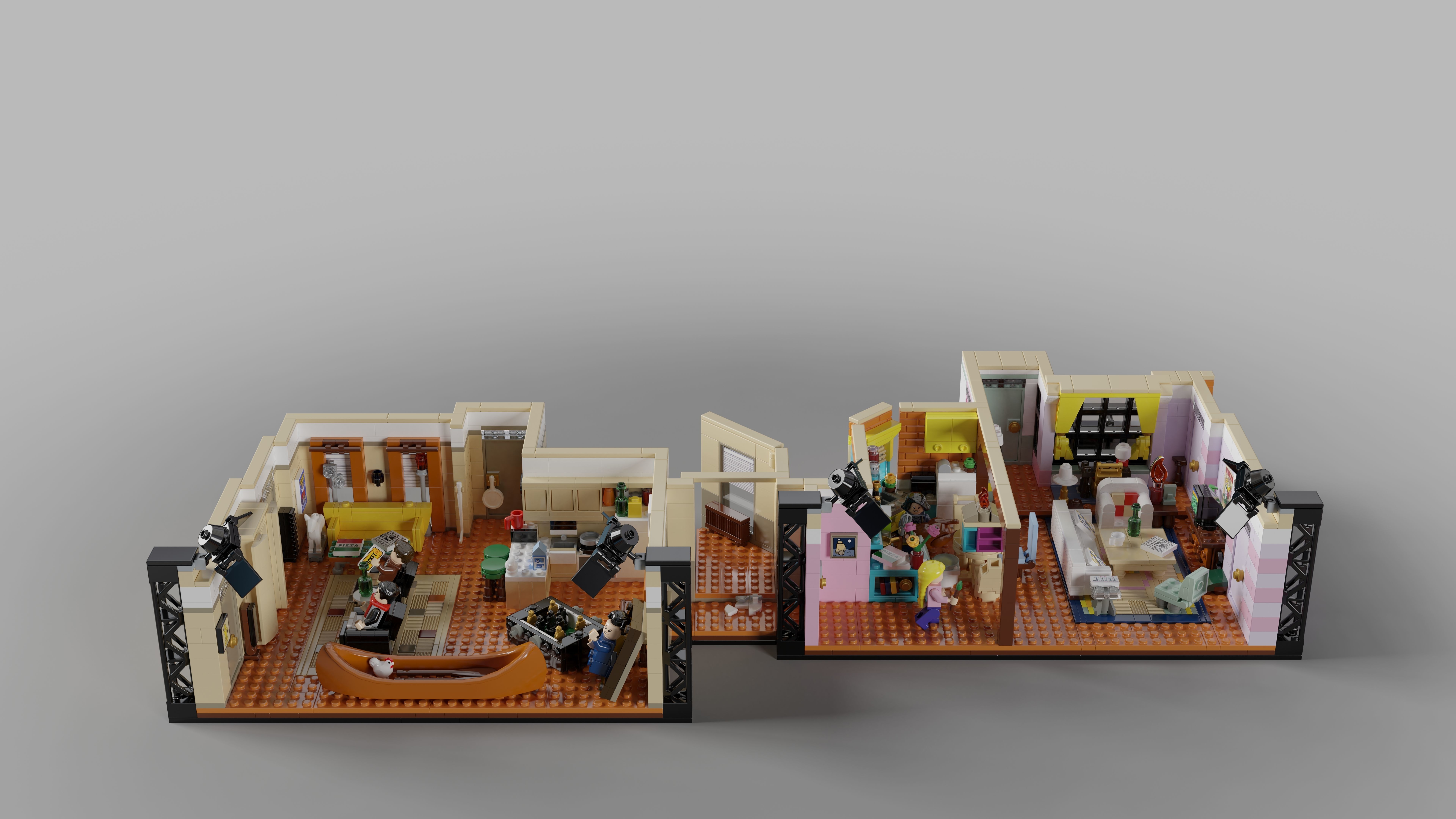 LEGO Creator Expert - Friends Apartment 2021 3D model_2
