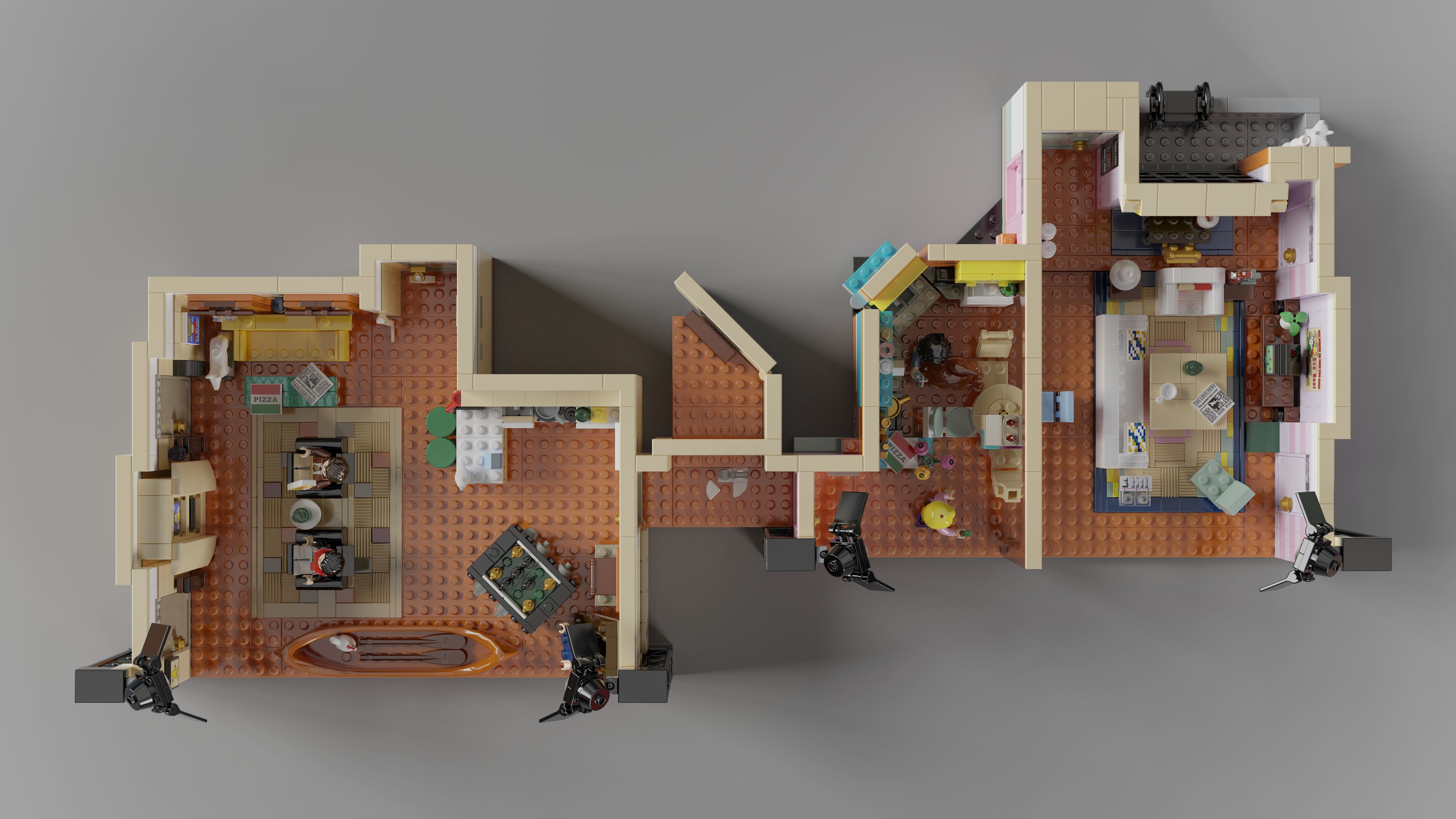 LEGO Creator Expert - Friends Apartment 2021 3D model_5