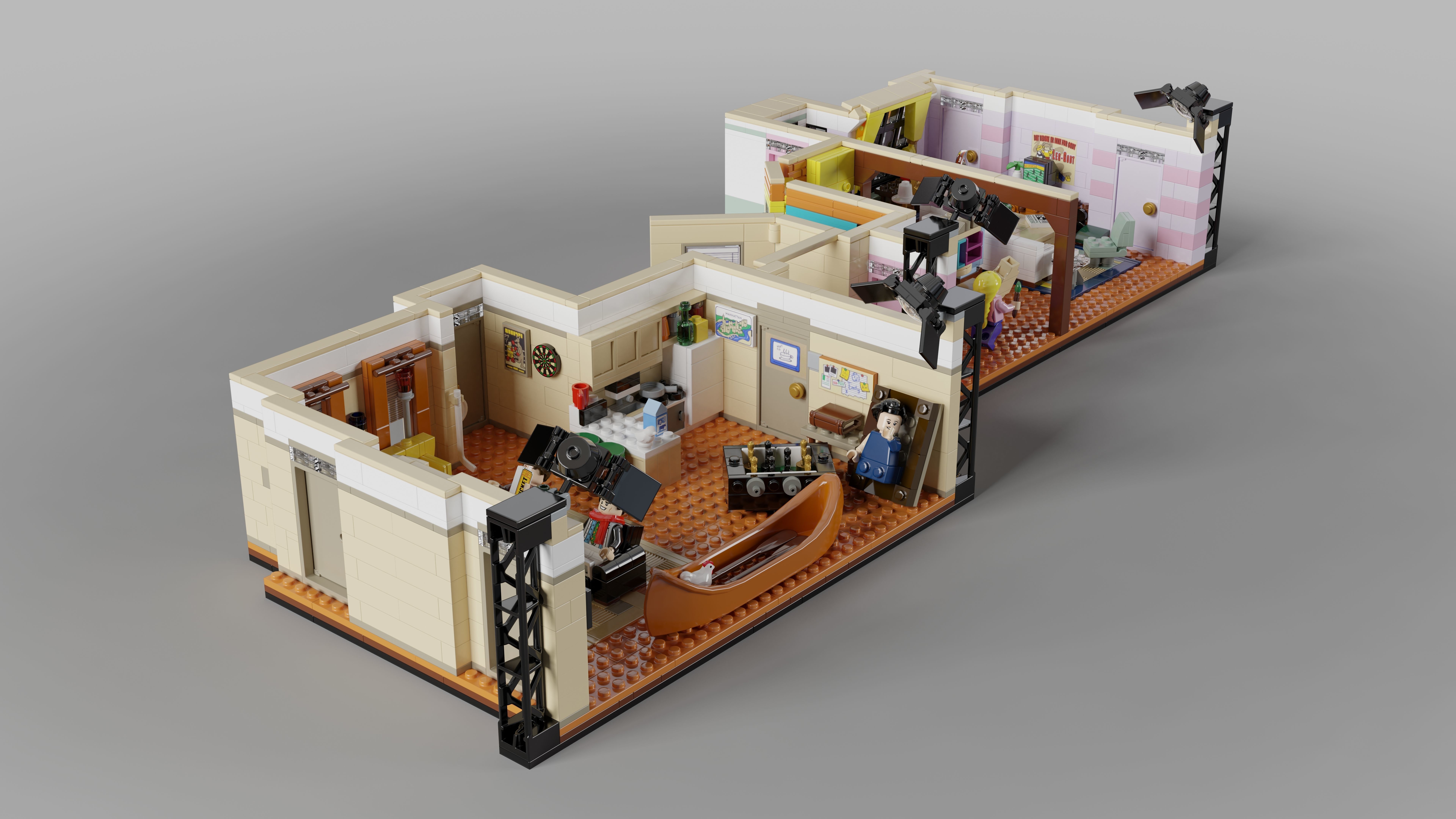 LEGO Creator Expert - Friends Apartment 2021 3D model_3