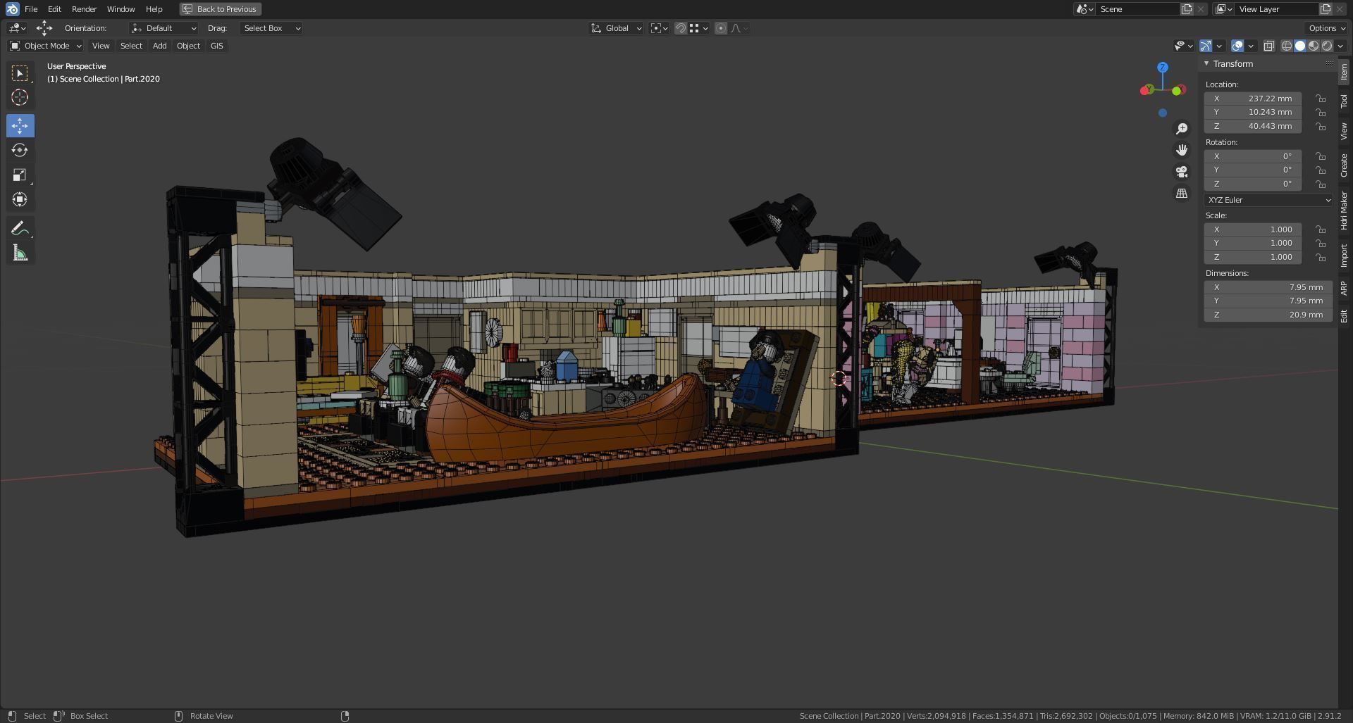 LEGO Creator Expert - Friends Apartment 2021 3D model_10