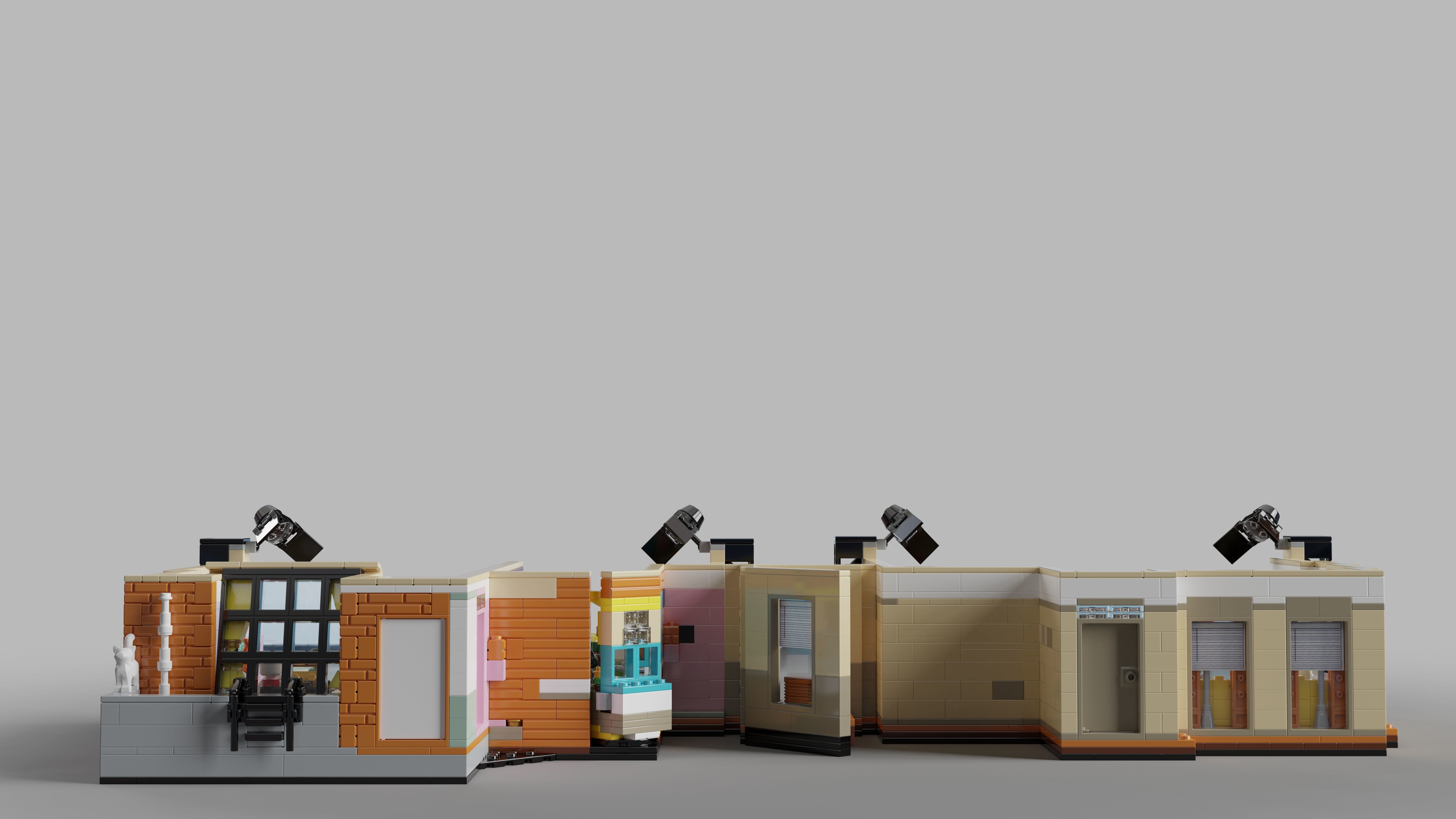 LEGO Creator Expert - Friends Apartment 2021 3D model_1